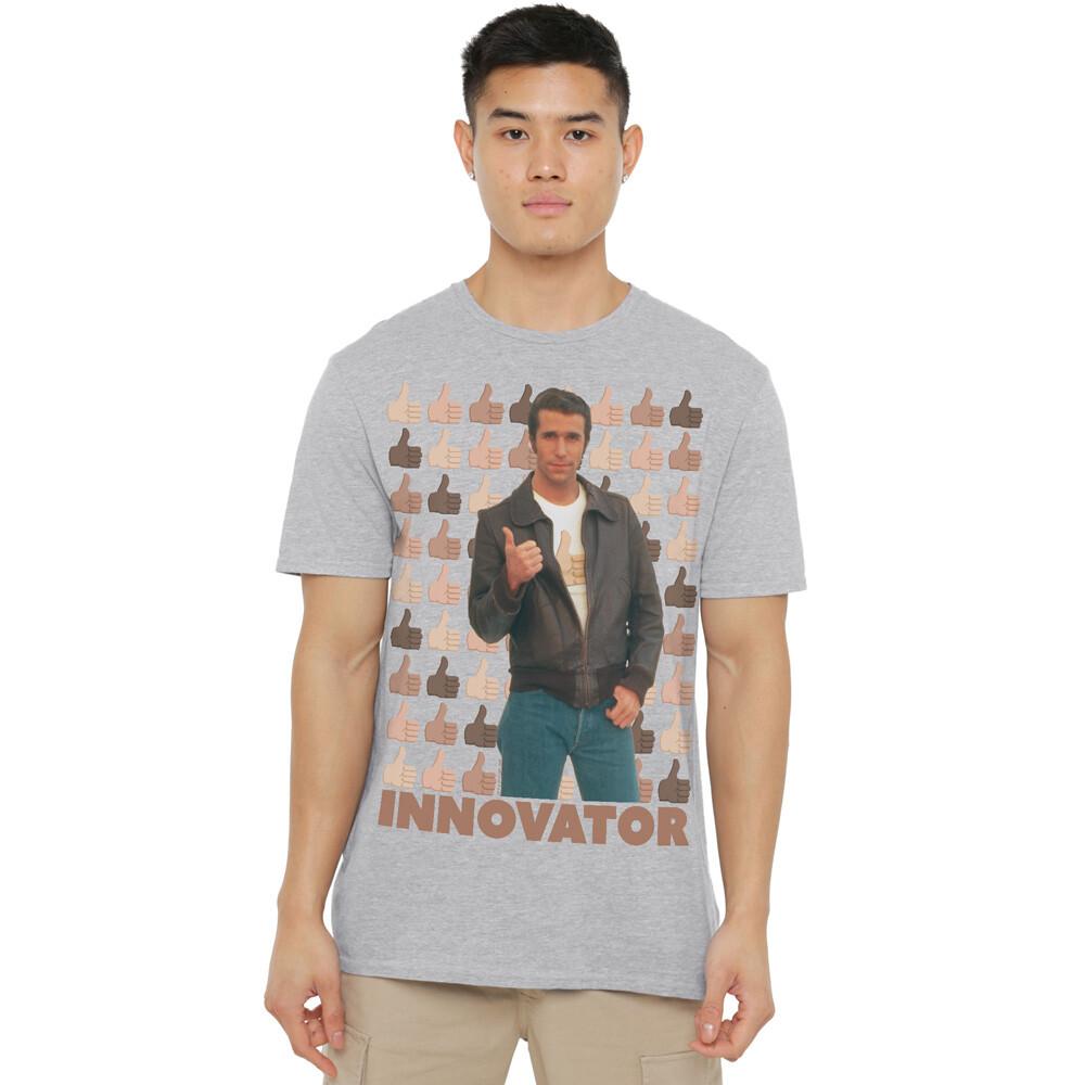 Happy Days Innovator T-Shirt S-2XL Athletic Heather XL