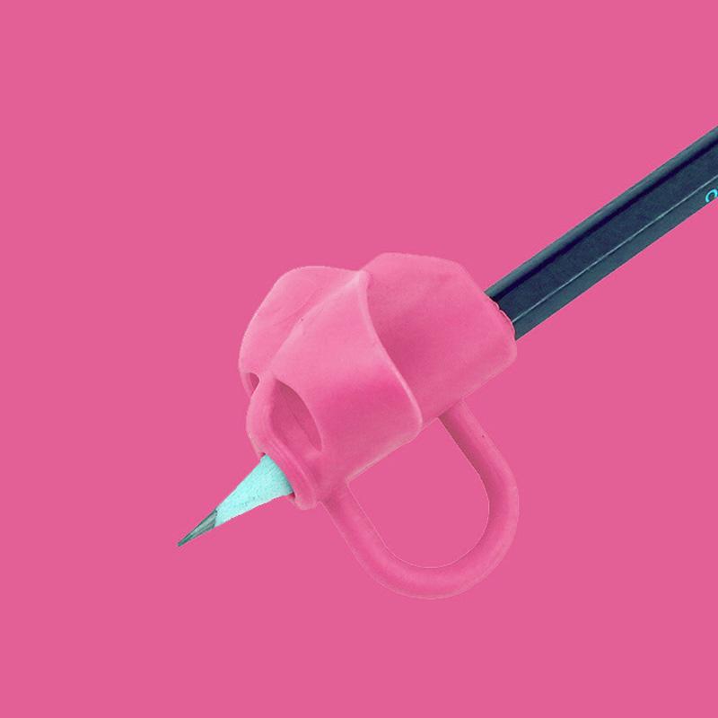 1 kus dětského držáku na tužku pro korekci psacího a držícího držení pera Nástroj Silikonový korektor psacího držení Kancelářské potřeby