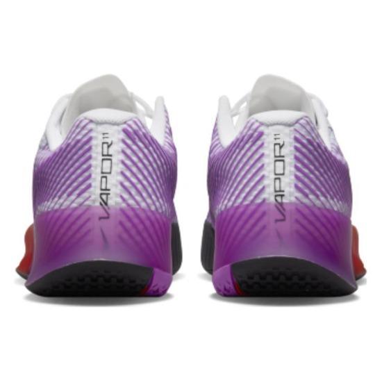Nike Court Air Zoom Vapor 11 Low White Picante Fuchsia - DR6966-100