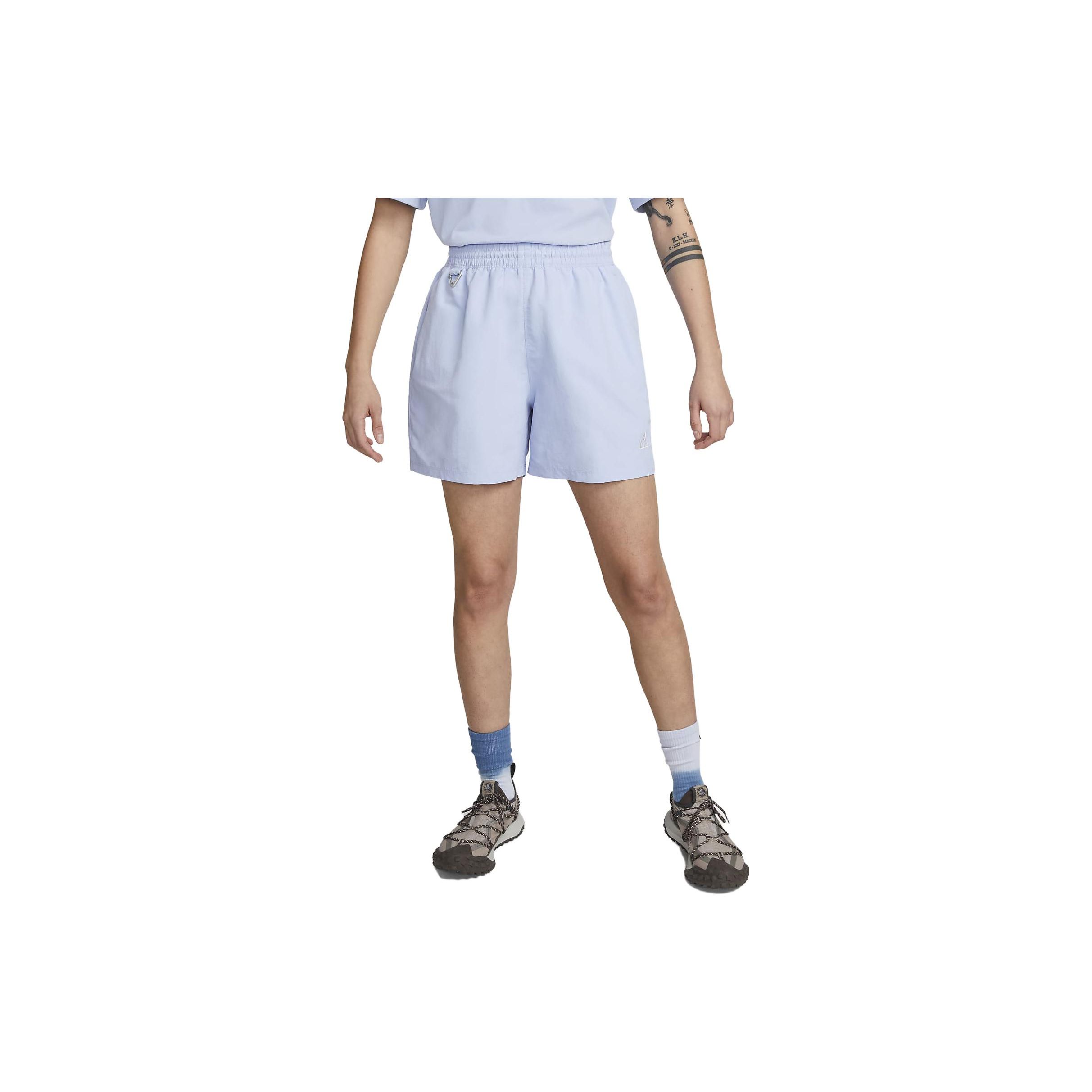 

Nike ACG Collection Solid Straight-Leg Sports Shorts Women Bottoms Cobalt DV9535-479 XS