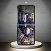 Attack-Titan Rumbling Phone Case For Samsung Galaxy Z Flip 7 6 5 4 3 5G Shockproof Cover Z Flip7 Flip6 ZFlip5 Flip3 Flip4 Luxury