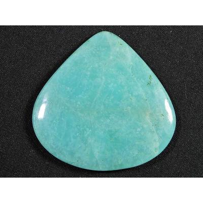 35X34MM Natural Amazonite Heart Crytsal Cabochon Loose Gemstone Reiki 34Cts. SK-2891