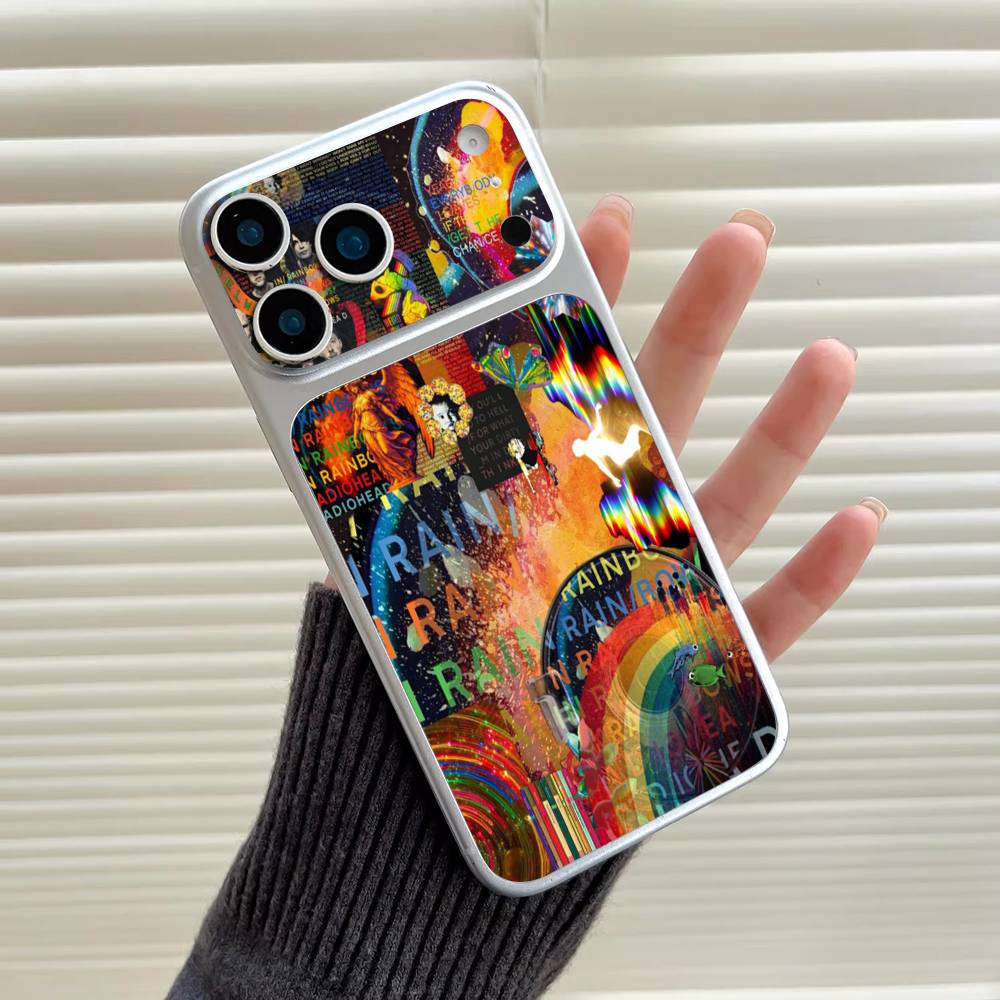 

Vintage Fashion Design Radiohead Unique Style Rear Decal Wrap Protective Sticker For IPhone 17 Pro 17 Pro Max iPhone 17 Pro