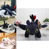 Toothless Night Fury Stuffed Plush Toy Doll Soft And Durable Great Gift For Friends And Kids