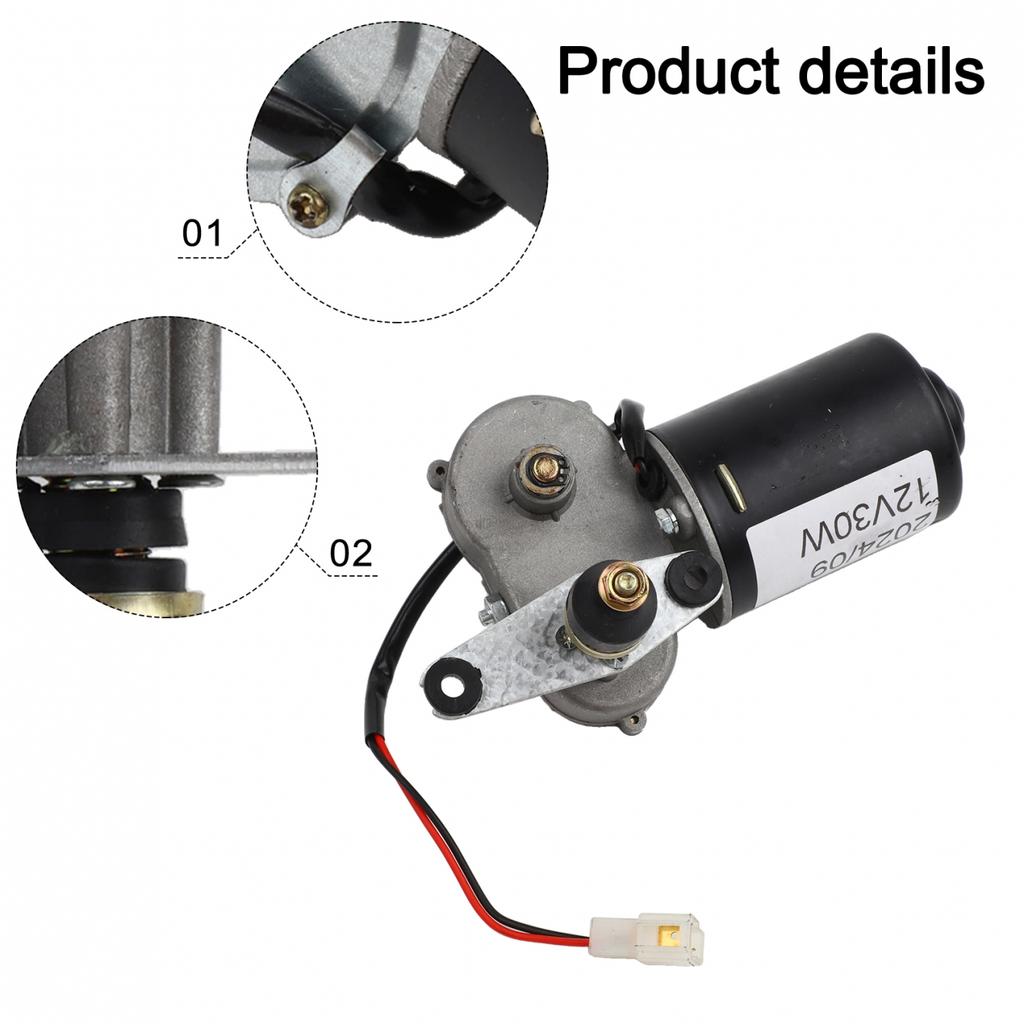 Robuster elektrischer Wischermotor 12V Geeignet für Boote und Caravans