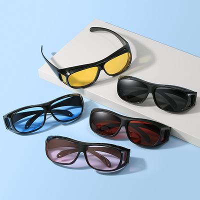 Fashion Bicycle Glasses, Men's and Women's Sunglasses, Windproof and Sand Proof Glasses, Driving Glasses, Protective Glasses