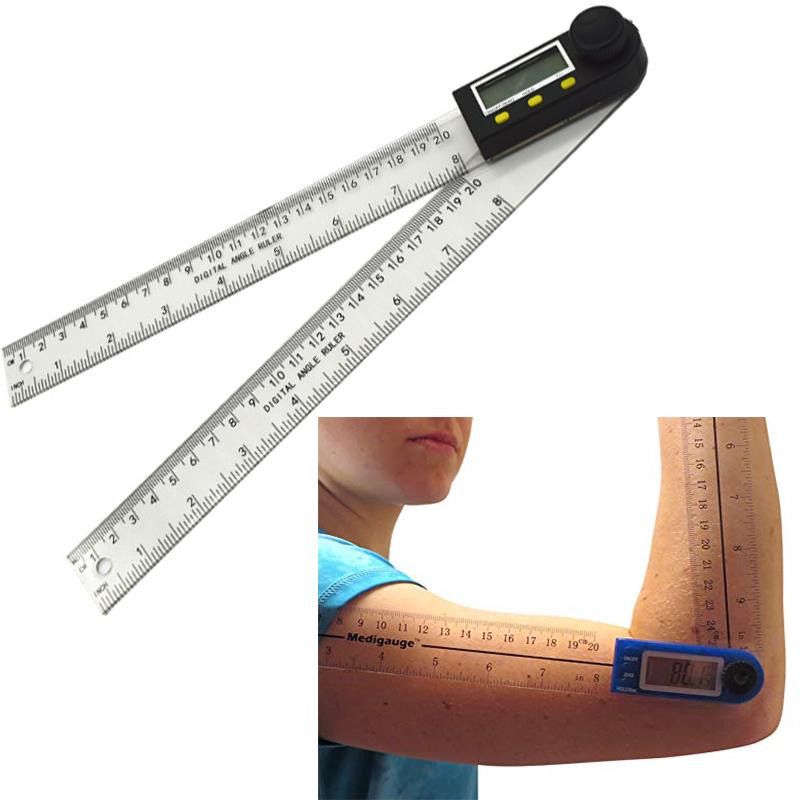 Electronic Digital Goniometer for Orthopaedics, Orthopedics, Chiropractic, Sports Medicine, Animal Science, Occupational Therapy