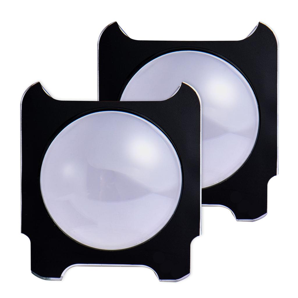 2pcs Panoramic Lens Adhesive Protector Action Camera Accessories Compatible For Insta360 One Rs/r