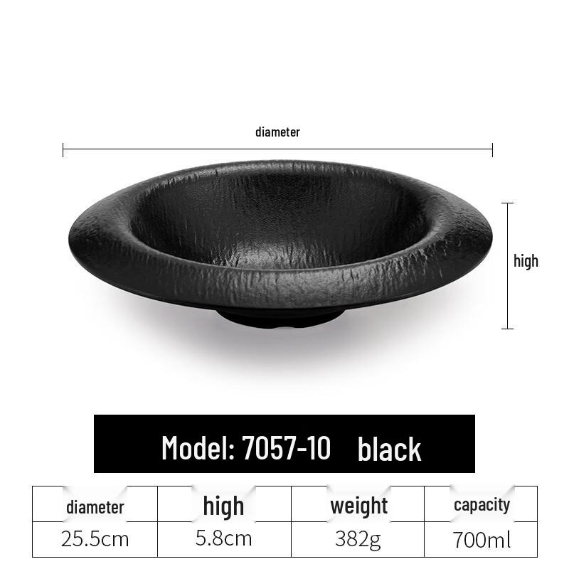 Japanese Style Melamine Salad Soup Noodle Bowl