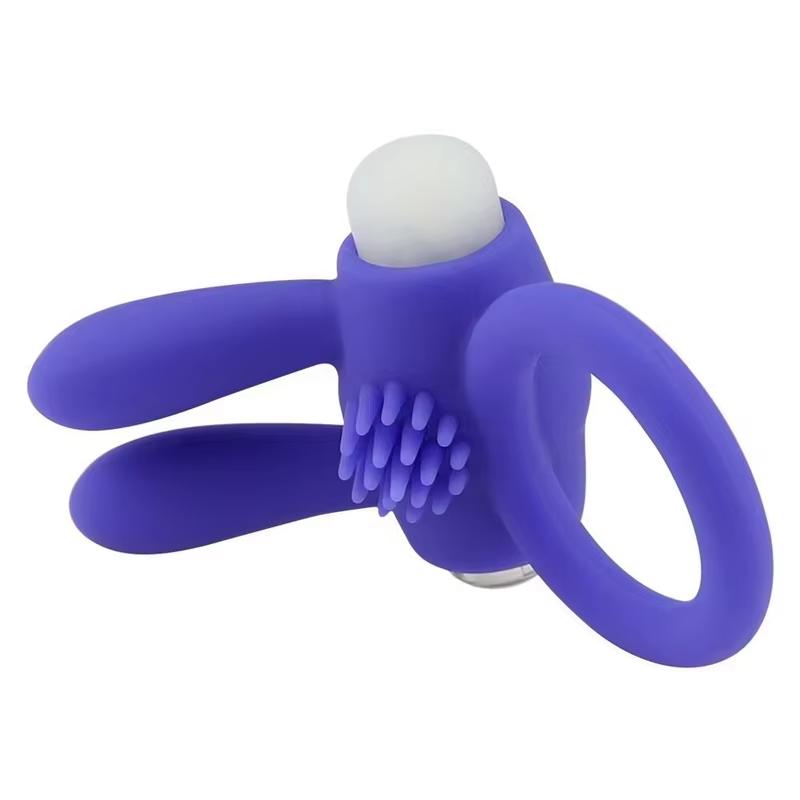 Vibrator Elastic Rabbit Penis Cock Ring Clitoral Stimulator For Delay Ejaculation Couple Erotic Sex Toy