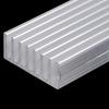 1 Adet 300*25*10mm Alüminyum Soğutucu LED Işık Şeridi Radyatör