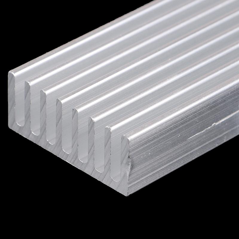 1 Adet 300*25*10mm Alüminyum Soğutucu LED Işık Şeridi Radyatör