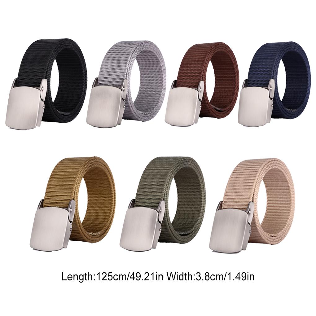 Man Belt Portable Trimmable Replacement Casual Alloy Drying Outside Nonslip Fast Boys Buckle Flexible Breathable Belts