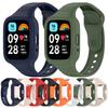 Silicone Case Band For Xiaomi Redmi Watch 3 Active Soft Sport Silicone Cover Strap For Redmi Watch 3 Lite Bracelet Accessories