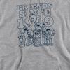 Sesame Street Unisex Adult Friends Since 1969 Heather Hoodie