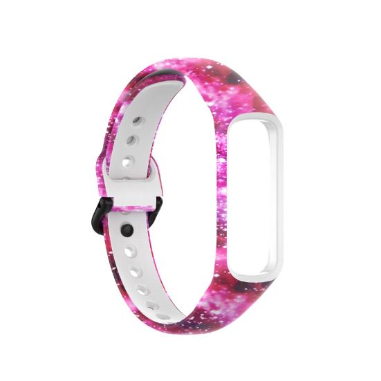 Wristband Soft Skin-friendly Replacement Soft Silicone Wristband Replacement for Samsung Galaxy Fit2 SM-R220