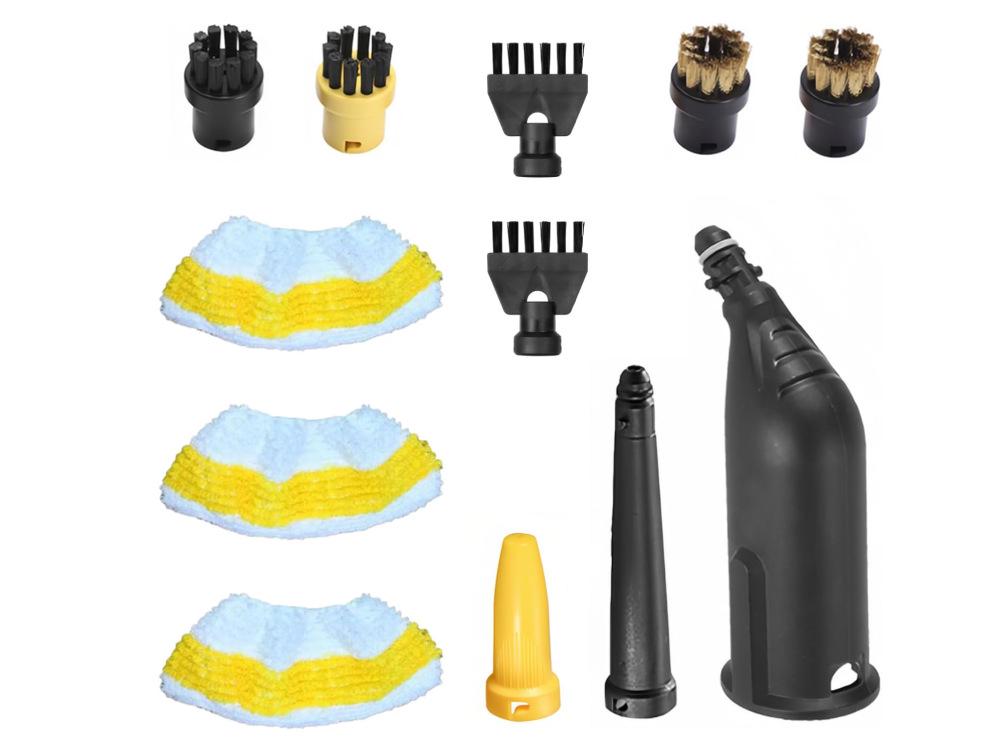 Cloth Mop Cover and Brush Set for Karcher SC1-SC5 Steam Cleaners