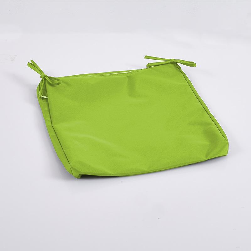 Outdoor Waterproof Cushion Cover, Garden Courtyard Sofa Rattan Chair Seat Pad Replacement, Anti-slip Lace-up Bench Cushion Cover