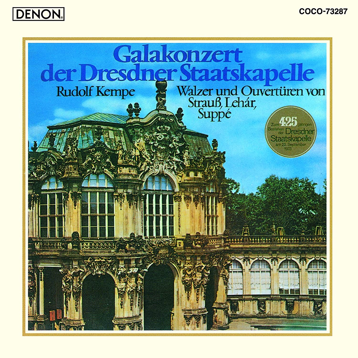 

CD KEMPE DRESDEN SK - Viennese Waltz Concert COCO70420 Japan ObiMusic Others Used