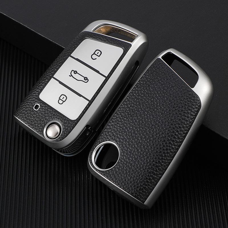 Volkswagen Passat 2017 TPU Folding Remote Key Protective Shell
