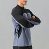 Bărbați Sporturi în aer liber Alpinism Drumeții mâneci lungi Guler Stand Respirabil Tricou cu elasticitate absorbantă de transpirație