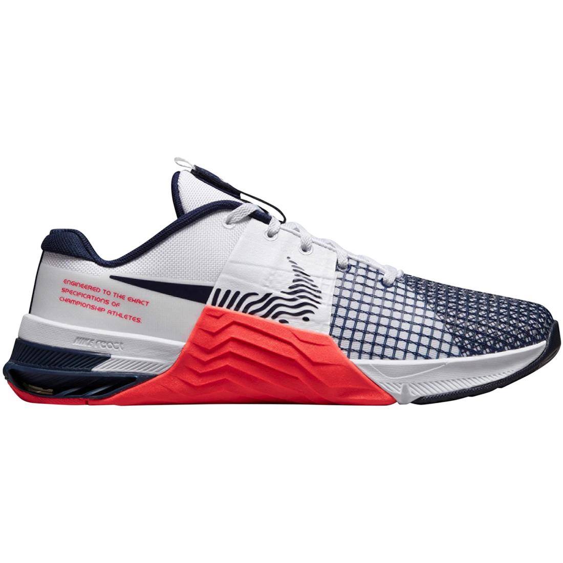 

Sneaker Nike Metcon 8 White Crimson Obsidian(DO9328-101) 38.5