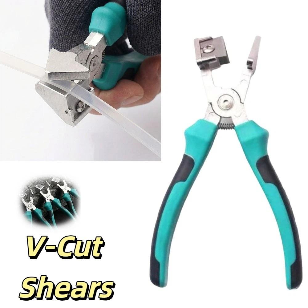 V-Shape Design V-Cut Shears 90° Right Angle V-Shape Rubber Seal Cutter Rubber Strips Cutting