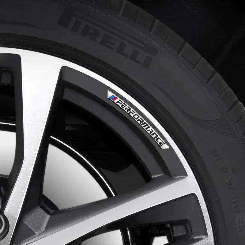 Bilhjul Ögonbrynsklistermärke Bilfälgar Navklistermärke Dekorationsklistermärke För BMW G42 G16 G15 G30 G20 G11 G12 F40 G07 G06 G05 G02 G01 F48 X5
