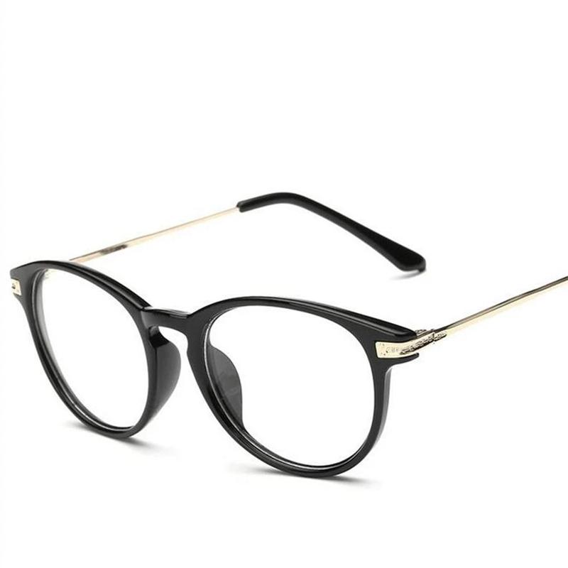 

Vintage Brown Frame Oval Myopia Glasses With Degree Women Men Clear Mirror Shortsighted Prescription Spectacles -0.5 -1.0 To -6.0 0