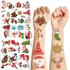 Popular Christmas Tattoo Stickers Waterproof Holiday Party Party Children's Disposable Tattoo Stickers