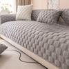 Sofa Cushion Autumn and Winter Thickened Non-Slip Cushion Cream Wind Plush Sofa Cover Cover Cloth