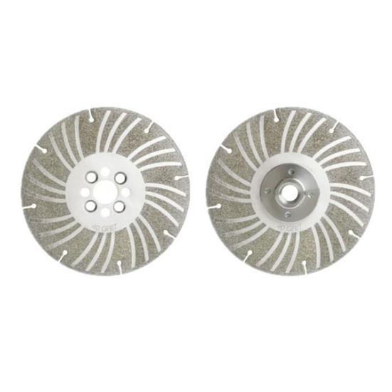 Yousheng 1 Satz Schleifscheibe, Hochleistungs-Trennscheibe aus Kohlenstoffstahl, 4 1/2 Zoll Winkelschleifer, professionelle Trennscheibe, Ersatz-Winkelschleifer