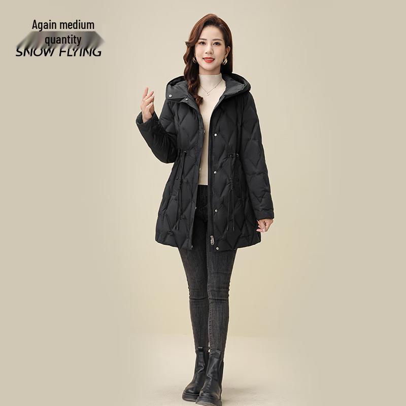 

Snowflying Men s Winter Hooded Down Jacket M