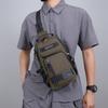 Men's Versatile Outdoor Crossbody Chest Bag - Large Capacity, Trendy, Multifunctional, Single Shoulder Bag.