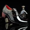 Men Formal Shoes High Heels Pointed Toe Leather Shoes Increased Shoes Business Shoes Lace Up Shoes