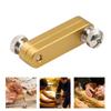 Aluminum Adjustable Ruler Stop Block Limit Block Ruler Positioning Block Easy To Use for Precise Woodworking & Marking