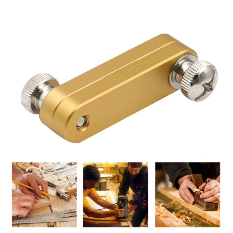 Aluminum Adjustable Ruler Stop Block Limit Block Ruler Positioning Block Easy To Use for Precise Woodworking & Marking