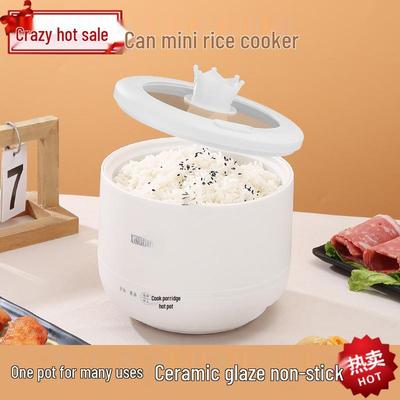 Smart Single-Serve Mini Rice Cooker for Steaming and Cooking Porridge