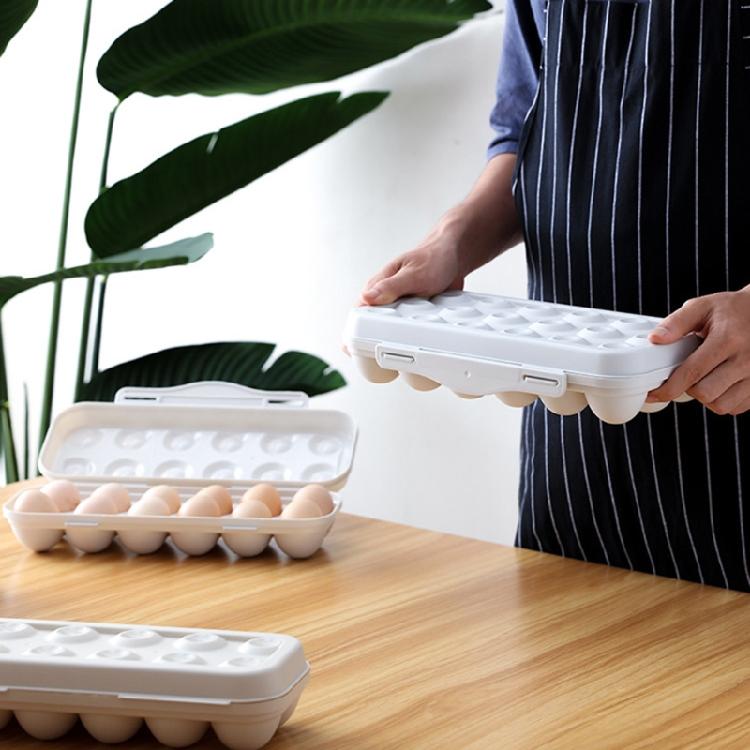 Egg Holder Tray Storage Refrigerator Fridge Eggs Box Container for Case Plastic