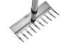 Senkichi Telescopic Stainless Steel Rake, 1,300mm (Minimum 800mm)
