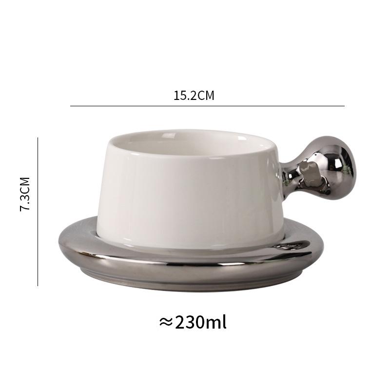 230ml keramický hrnek s nádobím Odpolední čaj Hrnek na kávu Šálek na mléko Šálek na vodu Šálky na čaj Šálky na kolu Šálky pro domácnost Čajová sada Výrobky pro domácnost