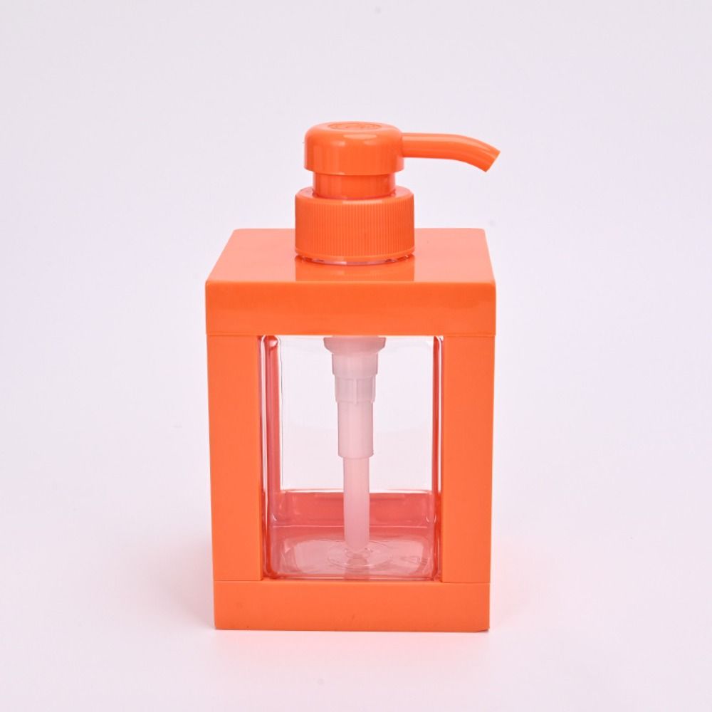 Plastic Square Empty Bottle High-capacity Hand Sanitizer Bottle New Lotion Sub Bottling Bottle