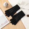 Winter Damen Handschuhe Baumwolle Warm Kalt Plus Samt Radfahren Kalt Touchscreen Warme Handschuhe