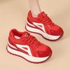Autumn New Thick-soled Heightening Casual Running Sneakers Women's Shoes Versatile Shoes