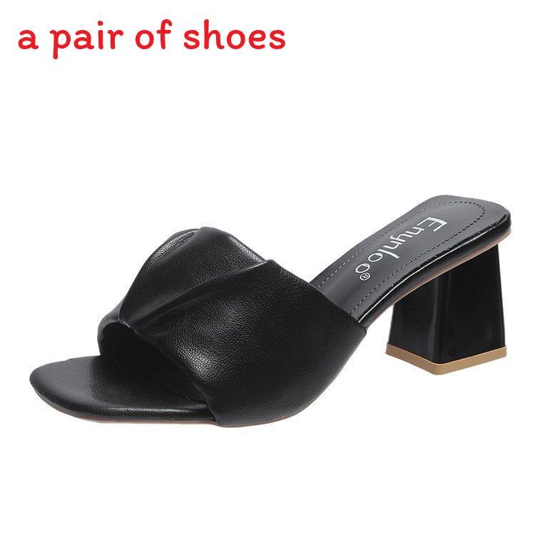 Sandali da donna casual a fascia con suola in gomma per comfort primaverile ed estivo