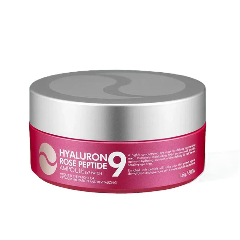 MEDI-PEEL Hyaluron Rose Peptide 9 Ampułkowe Płatki Pod Oczy 60 Szt.