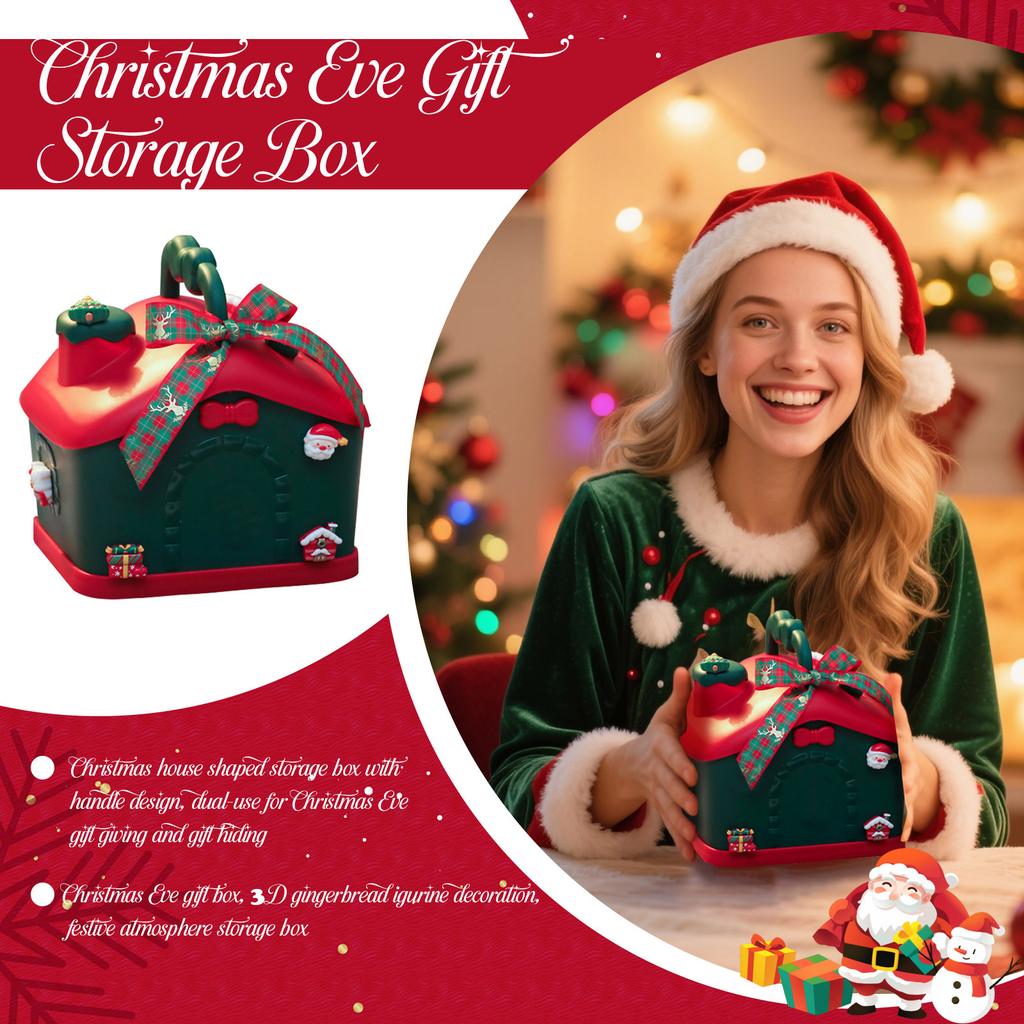 Christmas Eve Gift Storage Box Children'S Children'S Savings Packaging Gift Box Candy