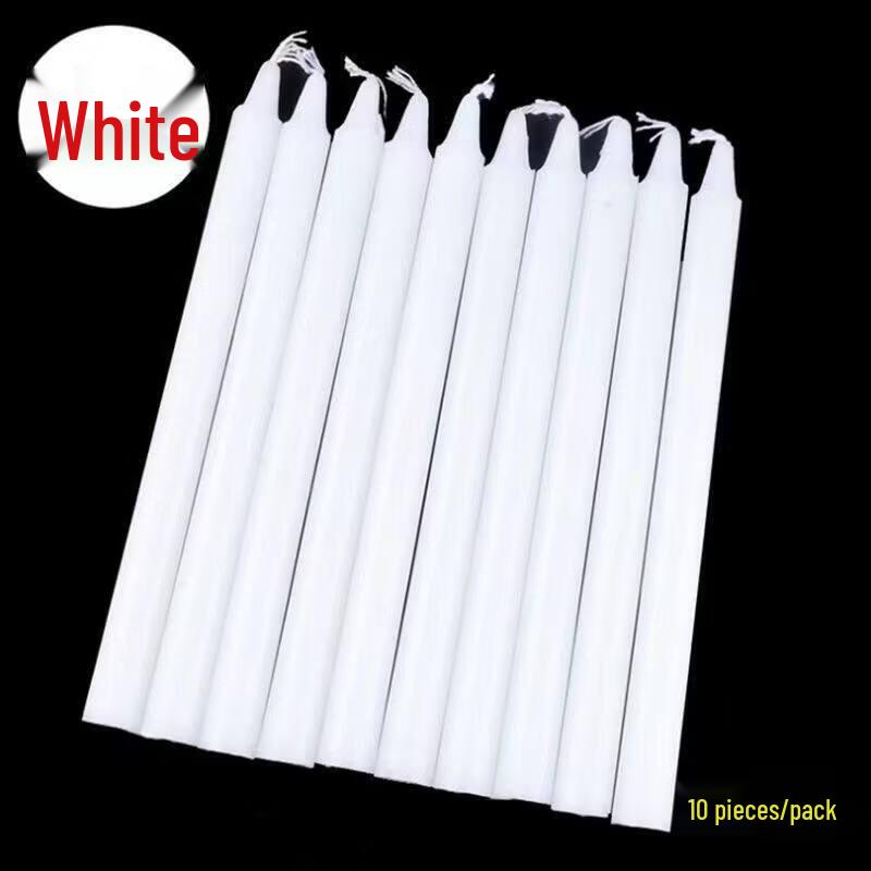 LIEI Small Decorative Red Candle