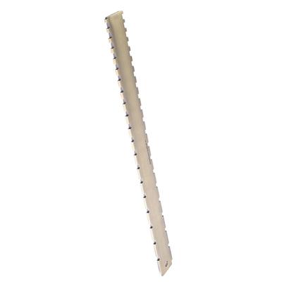 Guitar Fretboard Ruler Measuring Dual Notch Straight Luthier Stainless for Guitar Neck Leveling and Guitar Inspection Tool, Scale, 24.75 Fretboard,