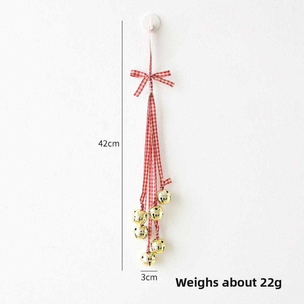 

Новый Новый год Бант Колокольчик Подвеска Бант Креативное Украшение для Рождественской елки DIY Рождественские принадлежности Счастливого Рождества